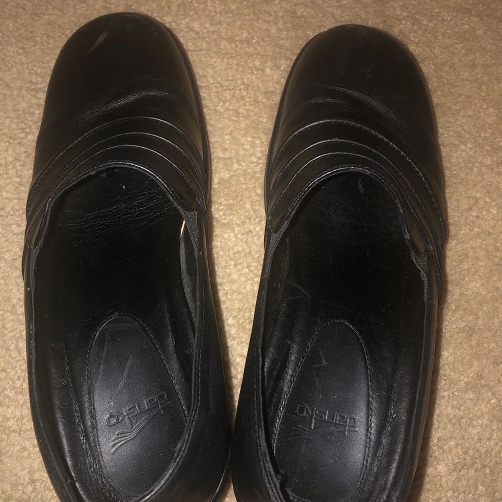 Dansko Black Clogs